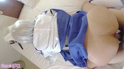 (COS☆ぱこ)M1ヲタ理系さんを捕まえました！ので…アズレン加賀さんにえっちに榨り取られちゃいました【個人撮影】_fix